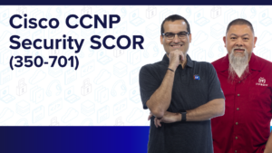 Featured Image for Cisco CCNP Security SCOR (Exam 350-701) Course.